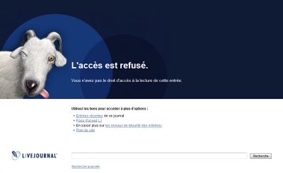 accès refusé